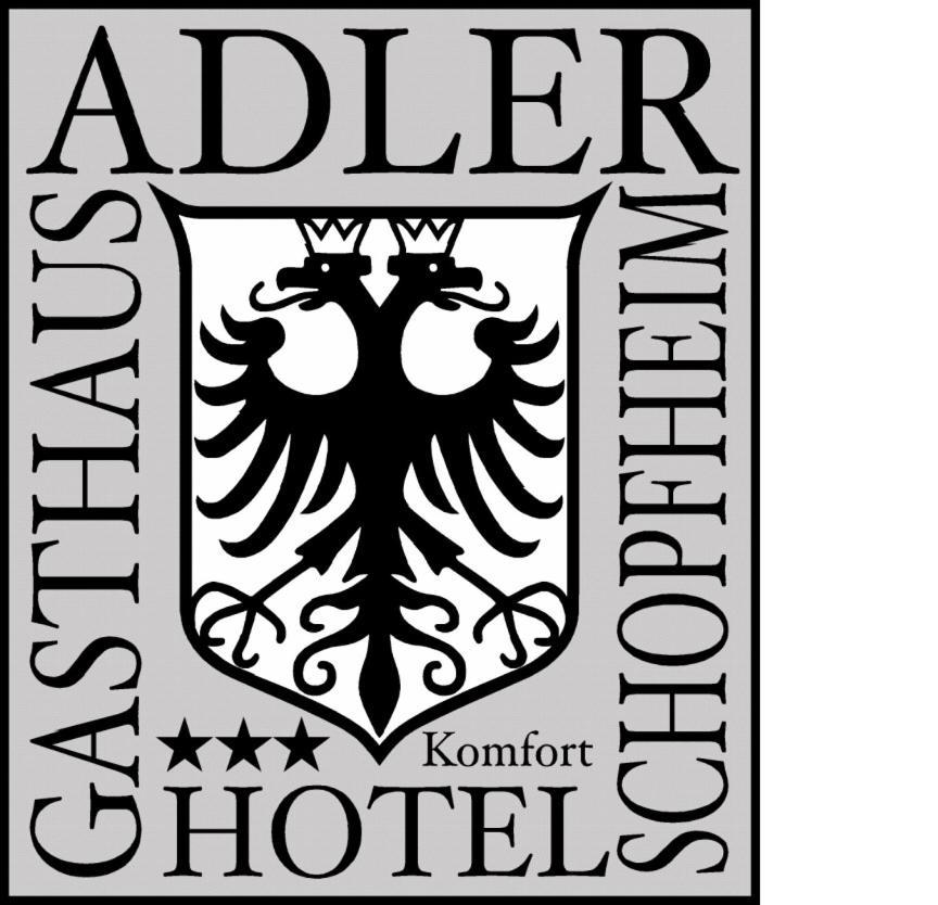 Hotel-Gasthaus Adler Шопфгайм Екстер'єр фото